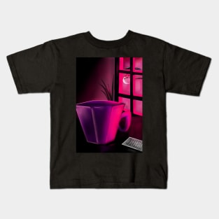 neon evening Kids T-Shirt